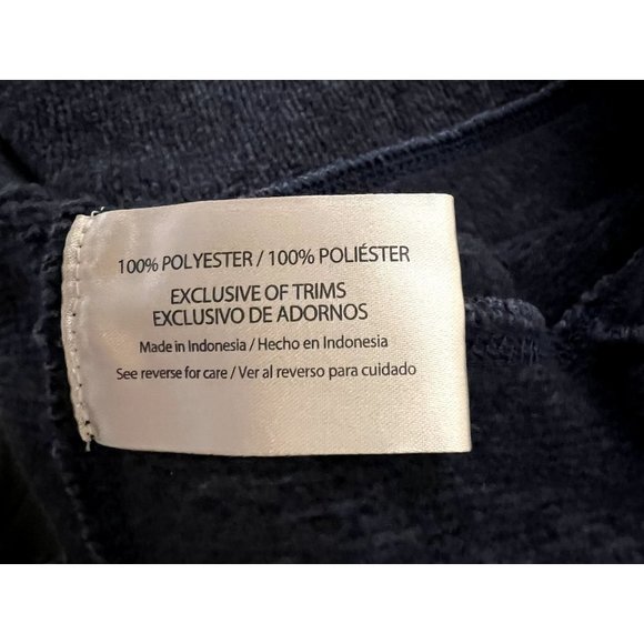 Woolrich Men's XL Long Sleeve Blue Pullover Quarter Snap Button Sweater - Picture 7 of 8